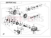 CFMOTO CFORCE 1000 (CF1000ATR-2A) FRONT AXLE - F31