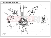 CFMOTO CFORCE 1000 (CF1000ATR-2A) CYLINDER HEAD NO.1 ASSY - E02-2