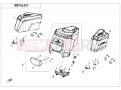 TAIL BOX(OVERLAND,THREE BOXES) - F80-5-B-V2 - CFMOTO CFORCE 1000 (CF1000AU) 2021