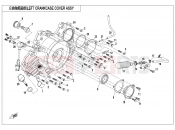 LEFT CRANKCASE COVER ASSY - E01-4-V1 - CFMOTO CFORCE 1000 (CF1000AU) 2021