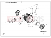 CFMOTO 2025 ATV CFORCE 1000 (CF1000AU-2) AIR FILTER ASSY - F41