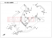 BUMPER - F23 - CFMOTO CFORCE 450 (CF400ATR-2L [T3a] ) 2017