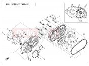 CVT CASE ASSY. - E01-3 - CFMOTO CFORCE 450 (CF400ATR-2L [T3a] ) 2017
