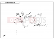 HANDLEBAR - F10-1 - CFMOTO CFORCE 450 (CF400AU) 2019