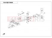 TOWBAR (SPLIT) - F40-B - CFMOTO CFORCE 450 (CF400AU) 2019