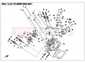 CYLINDER HEAD ASSY - E02-2-V2 - CFMOTO CFORCE 450 (CF400AU) 2019