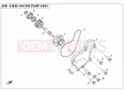 CFMOTO 2021 ATV CFORCE 450 (CF400AU-A) WATER PUMP ASSY
