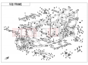 CFMOTO CFORCE 450 (CF400AU-B) FRAME - F03-V4
