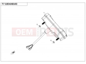 CFMOTO CFORCE 450 (CF400AU-B) DASHBOARD - F17