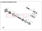 CFMOTO CFORCE 450 (CF400AU-B) TRANSMISSION SYSTEM(1) - E06-1