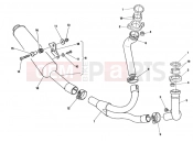 DUCATI 1993 Supersport 400 SS EXHAUST SYSTEM » EXHAUST SYSTEM