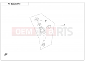 LOCK KIT - F01 - CFMOTO CFORCE 450 (CF400AU-L) 2021