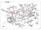 FRAME - F03-V5 - CFMOTO CFORCE 450 (CF400AU-L) 2021