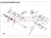 TRANSMISSION SYSTEM(3) - E06-3 - CFMOTO CFORCE 450 (CF400AU-L) 2021