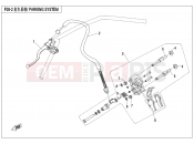 PARKING SYSTEM - F08-2 - CFMOTO CFORCE 400 (CF400AU-LF) 2021