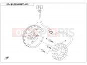 MAGNETO STATOR ASSY - E03-A - CFMOTO CFORCE 400 (CF400AU-LF) 2021
