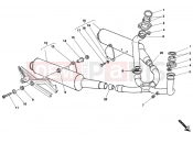 DUCATI 1993 Monster 600 EXHAUST SYSTEM » EXHAUST SYSTEM
