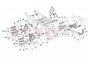 DUCATI 1993 Supersport 600 SS FOOTREST » FRAME