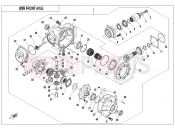 FRONT AXLE - F31 - CFMOTO CFORCE 850 (CF800AU-2A) 2017