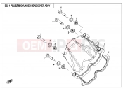 CYLINDER HEAD COVER ASSY. - E02-1 - CFMOTO CFORCE 820 (CF800AU-2B) 2018