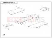 CFMOTO 2019 UTV UFORCE 1000 (CF1000UTR-3) BOTTOM PLASTICS - F04-6-V1