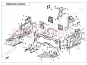 CFMOTO UFORCE 1000 (CF1000UTR-3) MIDDLE PLASTICS(FOR NON SIDE DOORS) - F04-3-B-V4