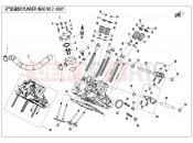 CFMOTO UFORCE 1000 (CF1000UTR-3) CYLINDER HEAD NO.2 ASSY. - E02-6