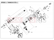 CFMOTO UFORCE 1000 (CF1000UTR-3) TRANSMISSION SYSTEM(2) - E06-2-V4