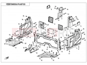 CFMOTO 2019 UTV UFORCE 1000 (CF1000UU) MIDDLE PLASTICS(FOR NON SIDE DOORS) - F04-3-B-V1