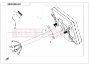 CFMOTO 2019 UTV UFORCE 1000 (CF1000UU) DASHBOARD(TFT) - F17-B