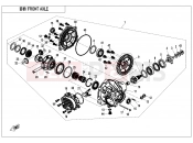 CFMOTO 2019 UTV UFORCE 1000 (CF1000UU) FRONT AXLE - F31