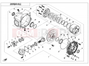 CFMOTO 2019 UTV UFORCE 1000 (CF1000UU) REAR AXLE(AUTOMATIC DIFFERENTIAL LOCK) - F33-A-V3