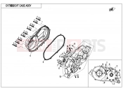 CFMOTO 2019 UTV UFORCE 1000 (CF1000UU) CVT CASE ASSY. - E01-3-V1