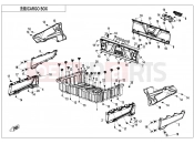 CFMOTO 2020 UTV UFORCE 1000 (CF1000UU) CARGO BOX - F22-1-V2