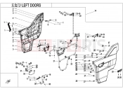CFMOTO 2020 UTV UFORCE 1000 (CF1000UU) LEFT DOORS - F37-2-V4