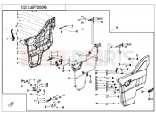 CFMOTO 2020 UTV UFORCE 1000 (CF1000UU) LEFT DOORS - F37-2-V5