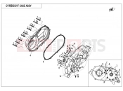 CFMOTO UFORCE 1000 (CF1000UU) CVT CASE ASSY. - E01-3