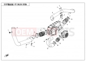 CFMOTO RANCHER 500 (CF500-3) CVT COOLING SYSTEM - F27