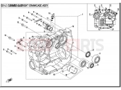 RIGHT CRANKCASE ASSY - CFMOTO UFORCE 550 (CF500UTR-2) 2017