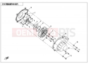 FAN ASSY - CFMOTO UFORCE 550 (CF500UTR-2) 2017