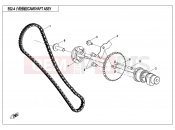 CAMSHAFT ASSY - E02-4 - CFMOTO UFORCE 550 (CF500UTR-2) 2017