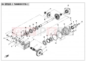 TRANSMISSION SYSTEMï¼2ï¼ - E06-2 - CFMOTO UFORCE 550 (CF500UTR-2) 2017