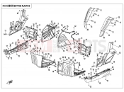 BOTTOM PLASTIC - F04-4 - CFMOTO UFORCE 550 (CF500UTR-2) 2018
