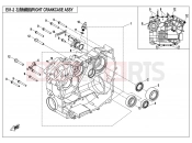 RIGHT CRANKCASE ASSY. - E01-2-V1 - CFMOTO UFORCE 550 (CF500UTR-2) 2018