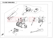 CFMOTO UFORCE 550 (CF500UU) TOWING WINCH - F15-2