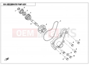 CFMOTO UFORCE 550 (CF500UU) WATER PUMP ASSY - E08