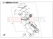 CFMOTO UFORCE 550 (CF500UU) AIR FILTER ASSY - E11