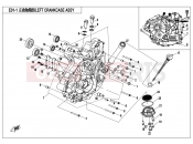 CFMOTO 2017 UTV UFORCE 550 (CF500UU) LEFT CRANKCASE ASSY. - E01-1