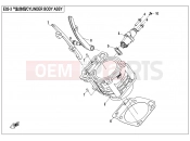 CFMOTO 2017 UTV UFORCE 550 (CF500UU) CYLINDER BODY ASSY - E02-3