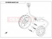 CFMOTO 2017 UTV UFORCE 550 (CF500UU) MAGNETO STATOR ASSY(WITH EPS) - E03-B